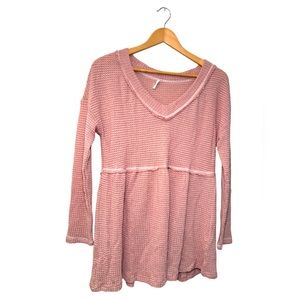 Pink mini dress or Long blouse